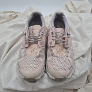 ON Running Cloud 5 Pink Sneakers Shoes Women’s Size 7
